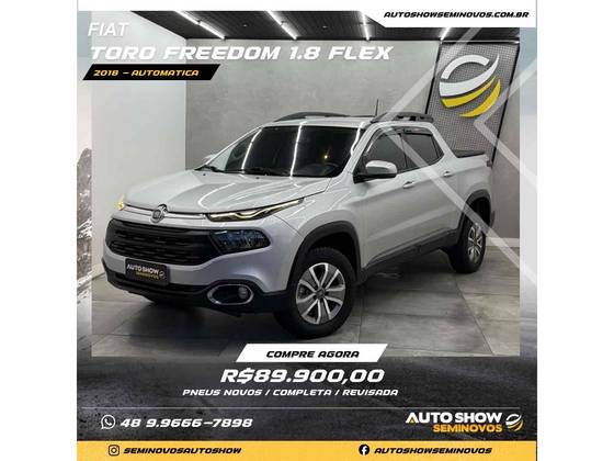 FIAT TORO 1.8 16V EVO FLEX FREEDOM AT6 FIAT TORO 1.8 16V EVO FLEX FREEDOM AT6
